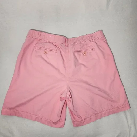 TALBOTS TALBOTS Gorpcore PINK Semi Elastic Waist Roll Leg Bermuda Short Size 16. - Picture 4 of 16